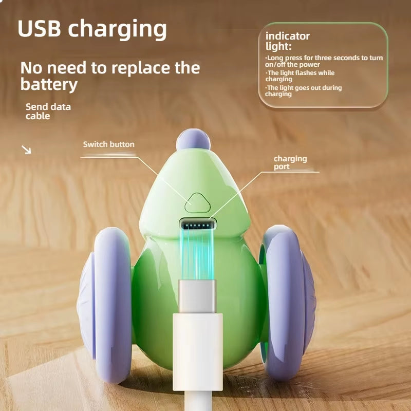 Interactive Cat Toy – Smart Electric Mouse Car with Obstacle Avoidance | Silent Automatic Teaser for Indoor Cats