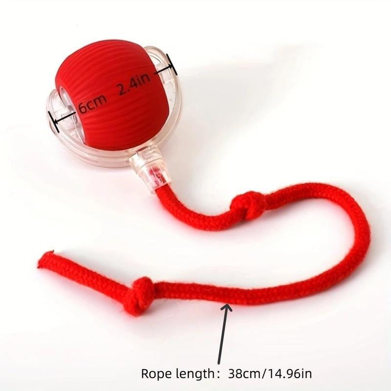 Interactive Cat Toy Ball, Fast Rolling Cat Toy, Cat Teaser Toy, Pet Entertainment Supplies, Pet Interactive Toy, Cat Teething Toy